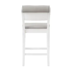 Clarion Wood And Upholstered Panel Back Counter Height Stool Sea White - Hillsdale Furniture 15 Clarion Wood And Upholstered Panel Back Counter Height Stool Sea White - Hillsdale Furniture -Hillsdale Furniture GUEST b09c14f0 9f42 45af b2c8 e75e03141c24