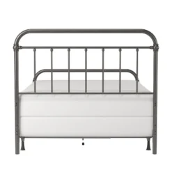 Queen Kirkland Metal Bed Aged Pewter - Hillsdale Furniture -Hillsdale Furniture GUEST b2462ea5 3a81 45e5 8322 d905ef924201