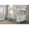 Full Highlands Loft Bed With Desk, Chair And Hanging Nightstand White - Hillsdale Furniture -Hillsdale Furniture GUEST b2855813 b3f3 4d45 9a12 0f7b5c212ccb