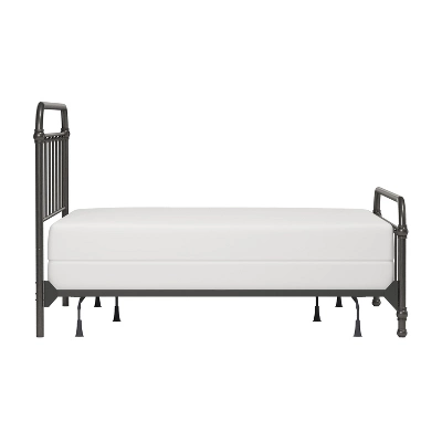 King Kirkland Metal Bed Aged Pewter - Hillsdale Furniture 7 King Kirkland Metal Bed Aged Pewter - Hillsdale Furniture - Image 5