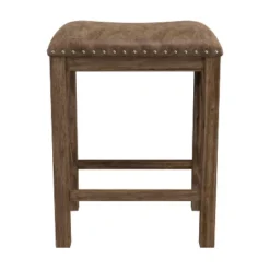 Set Of 2 Willow Bend Counter Height Barstool Walnut/Brown- Hillsdale Furniture -Hillsdale Furniture GUEST b3c34152 9ff4 4486 8e90 dc15aae0f07f