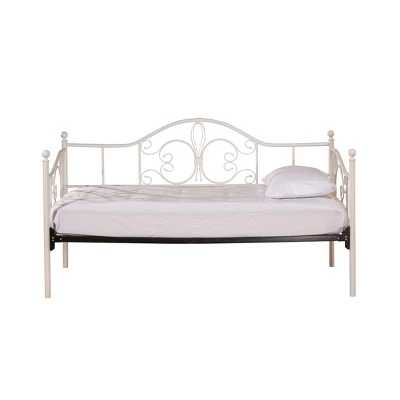 Twin Ruby Daybed With Suspension Deck Textured White - Hillsdale Furniture 4 Twin Ruby Daybed With Suspension Deck Textured White - Hillsdale Furniture - Image 2