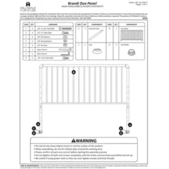 Queen Brandi Metal Headboard Without Bed Frame Bronze - Hillsdale Furniture -Hillsdale Furniture GUEST b7c565b5 bf49 4d83 99a4 46a603535ceb