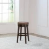 Benard Backless Barstool Deep Smoke Brown - Hillsdale Furniture -Hillsdale Furniture GUEST bb359d21 0ffc 4091 b0a2 d895566be370
