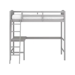 Twin Alexis Wood Arch Loft Bed With Desk - Hillsdale Furniture -Hillsdale Furniture GUEST bb39c906 afc8 419c b62b 0e58531c9d97