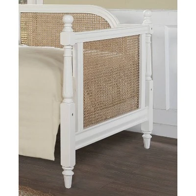 Twin Melanie Upholstered Daybed White Fabric - Hillsdale Furniture 4 Twin Melanie Upholstered Daybed White Fabric - Hillsdale Furniture - Image 2