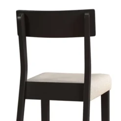 5pc Knolle Park Wood Counter Height Dining Set Black With Oak Wire Brush Finished Top - Hillsdale Furniture -Hillsdale Furniture GUEST c09fe7f5 eca1 4116 b207 891e0519bdb8