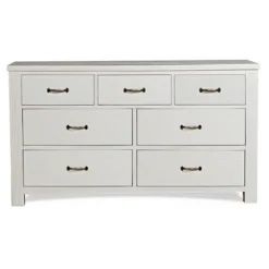 Highlands 7 Drawer Dresser White - Hillsdale Furniture