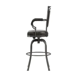 Bridgetown Metal Bar Height Swivel Stool Pewter - Hillsdale Furniture 17 Bridgetown Metal Bar Height Swivel Stool Pewter - Hillsdale Furniture -Hillsdale Furniture GUEST c6020cde 22d0 4344 a6f6 d55b3b312ce5