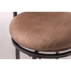 Charleston Swivel Ladder Back 26" Counter Height Barstool Metal/Tan - Hillsdale Furniture -Hillsdale Furniture GUEST c62f8f30 32e0 4404 ba5a ad92d588511e