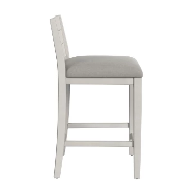 Fowler Wood Counter Height Barstool Sea White - Hillsdale Furniture 10 Fowler Wood Counter Height Barstool Sea White - Hillsdale Furniture - Image 8