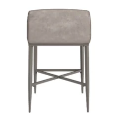 Set Of 2 Phoenix Non Swivel Counter Height Barstool Gray - Hillsdale Furniture -Hillsdale Furniture GUEST c83a43cd 204c 4cc3 95a4 f1891eaaa804