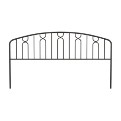 King Riverbrooke Metal Arch Scallop Headboard Bronze - Hillsdale Furniture -Hillsdale Furniture GUEST c921f221 8a74 4800 9b53 c2163e2190d0