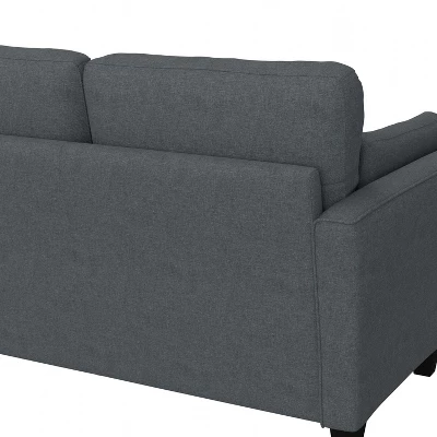 Grant River Upholstered Loveseat With 2 Pillows Gray - Hillsdale Furniture 10 Grant River Upholstered Loveseat With 2 Pillows Gray - Hillsdale Furniture - Image 8