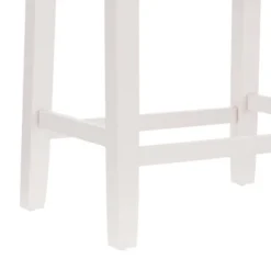 24" Fiddler Backless Counter Height Barstool White - Hillsdale Furniture -Hillsdale Furniture GUEST cb20e0c9 13c1 4275 b2a2 3d2402883f50