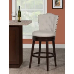 Edenwood Barstool Chocolate/Cream - Hillsdale Furniture 11 Edenwood Barstool Chocolate/Cream - Hillsdale Furniture -Hillsdale Furniture GUEST d101d4e4 9e80 4b51 b49d 6992872d296f