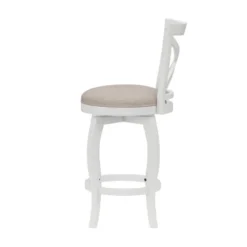 25" Ellendale Wood Counter Height Barstool White - Hillsdale Furniture -Hillsdale Furniture GUEST d5043338 326e 46d0 b9e1 eb5950a8fc57