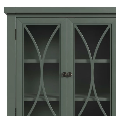 Bayside Four (4) Door Cabinet Robin Egg Blue - Hillsdale Furniture 9 Bayside Four (4) Door Cabinet Robin Egg Blue - Hillsdale Furniture - Image 7