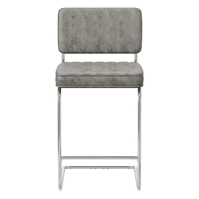 Set Of 2 Breuer Metal Counter Height Stools - Hillsdale Furniture 5 Set Of 2 Breuer Metal Counter Height Stools - Hillsdale Furniture - Image 3