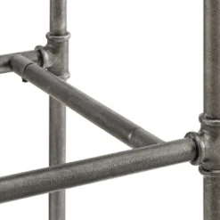 Dillon Metal Counter Height Barstool Textured Silver/White - Hillsdale Furniture -Hillsdale Furniture GUEST d81a29fc df05 4e64 8c27 2b6313e05cdf