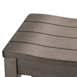 Fiddler Backless 30" NonSwivel Barstool Aged Gray - Hillsdale Furniture -Hillsdale Furniture GUEST d9026400 20c9 4a84 9711 40e10dc60036