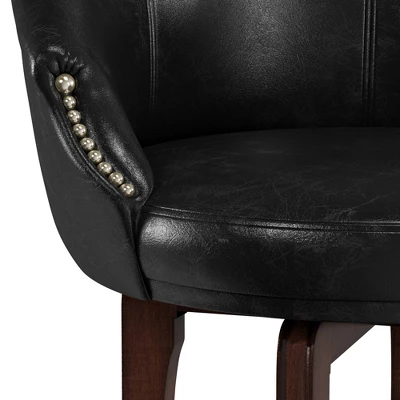 30" Dartford Swivel Barstool Brown/Black - Hillsdale Furniture 9 30" Dartford Swivel Barstool Brown/Black - Hillsdale Furniture - Image 7