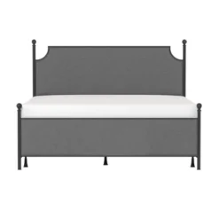 McArthur Metal And Upholstered Bed Matte Black/Gray Fabric - Hillsdale Furniture 16 McArthur Metal And Upholstered Bed Matte Black/Gray Fabric - Hillsdale Furniture -Hillsdale Furniture GUEST df6bcee5 ee72 4eba 91e4 165d9d120dc2
