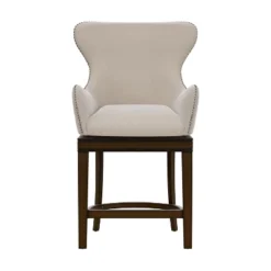 25.75" Caydena Memory Return Swivel Wood Counter Height Barstool Rustic Gray/Cream Fabric - Hillsdale Furniture 17 25.75" Caydena Memory Return Swivel Wood Counter Height Barstool Rustic Gray/Cream Fabric - Hillsdale Furniture -Hillsdale Furniture GUEST e0cc2aa5 9273 4bc3 84bd f32afbab8bb2