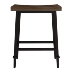 Set Of 2 Trevino Backless Non Swivel Counter Height Barstool Brown/Copper Metal - Hillsdale Furniture -Hillsdale Furniture GUEST e117a7f1 91ae 47c5 a4eb c049ee7a1186