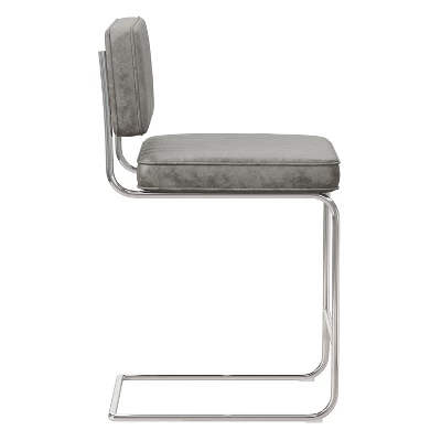 Set Of 2 Breuer Metal Counter Height Stools - Hillsdale Furniture 6 Set Of 2 Breuer Metal Counter Height Stools - Hillsdale Furniture - Image 4