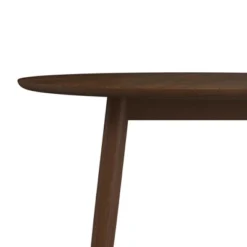 San Marino Mid-Century Modern Round Dining Table Chestnut - Hillsdale Furniture -Hillsdale Furniture GUEST e3b7e40e 21e1 4a2f bb04 a07de248063e