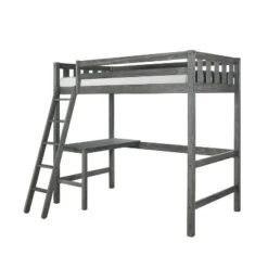Twin Crosswinds Complete Loft Bed Wirebrush Gray - Hillsdale Furniture 11 Twin Crosswinds Complete Loft Bed Wirebrush Gray - Hillsdale Furniture -Hillsdale Furniture GUEST e6dbc3aa 0dc5 4d7c 98c1 5b660f47dad9