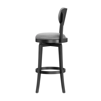 31" Sloan Swivel Barstool Black/Gray - Hillsdale Furniture 8 31" Sloan Swivel Barstool Black/Gray - Hillsdale Furniture - Image 6