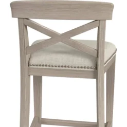 Set Of 2 26" Bayview NonSwivel Counter Height Barstool White/Silver - Hillsdale Furniture 20 Set Of 2 26" Bayview NonSwivel Counter Height Barstool White/Silver - Hillsdale Furniture -Hillsdale Furniture GUEST ec35706e 7d7b 427a 99ed 04cc85f18151