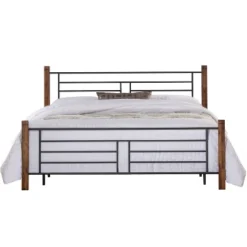 Raymond Metal Bed Brown - Hillsdale Furniture -Hillsdale Furniture GUEST f205f919 9d9d 476d bb3c 14332fe2b189