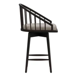 Braddock Spindle Back Memory Return Swivel Counter Height Barstool Rubbed Black - Hillsdale Furniture 15 Braddock Spindle Back Memory Return Swivel Counter Height Barstool Rubbed Black - Hillsdale Furniture -Hillsdale Furniture GUEST f2078314 3248 4ae4 8514 706e2f0116c2