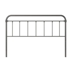 King Kirkland Metal Headboard Aged Pewter - Hillsdale Furniture -Hillsdale Furniture GUEST f38955f4 3569 4968 a7dc bdaf53859357