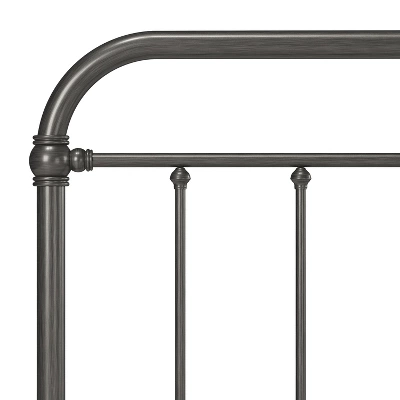 King Kirkland Metal Bed Aged Pewter - Hillsdale Furniture 11 King Kirkland Metal Bed Aged Pewter - Hillsdale Furniture - Image 9