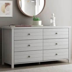 Harmony Wood 6 Drawer Dresser - Hillsdale Furniture -Hillsdale Furniture GUEST fa4bd044 6fb3 497c a59f 588bd983b296