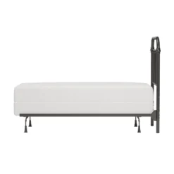 Twin Kirkland Metal Headboard With Frame Aged Pewter - Hillsdale Furniture -Hillsdale Furniture GUEST fad1fe2f 1f01 470f 9900 b9f99be7f6bb