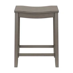 Fiddler Backless 24" NonSwivel Counter Height Barstool Aged Gray - Hillsdale Furniture -Hillsdale Furniture GUEST fb8605a0 0792 4d7f bfaa ec6550b99f08