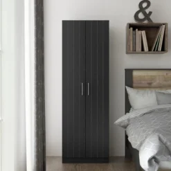 Rayborn Small Wood Kitchen Pantry With 2 Doors And 4 Shelves - Hillsdale Furniture -Hillsdale Furniture GUEST fd2185da d363 4119 8d63 2fb6dae5a181