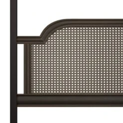 Melanie Wood And Metal Canopy Bed Oiled Bronze - Hillsdale Furniture -Hillsdale Furniture GUEST fe93d900 820d 42cf a294 1ed50c36a23e